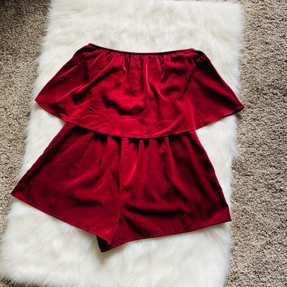 Silence + Noise Off-Shoulder Romper